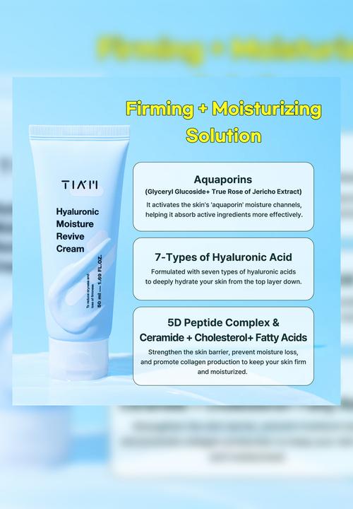 TIA'M - Hyaluronic Moisture Revive Cream