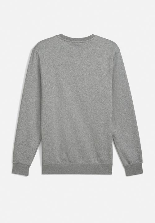 PUMA - ESS No. 1 Logo Crew FL - Medium Gray Heather