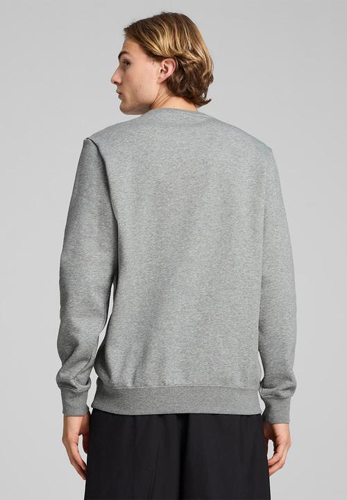 PUMA - ESS No. 1 Logo Crew FL - Medium Gray Heather