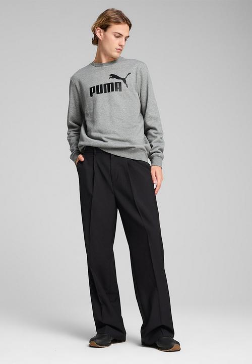 PUMA - ESS No. 1 Logo Crew FL - Medium Gray Heather