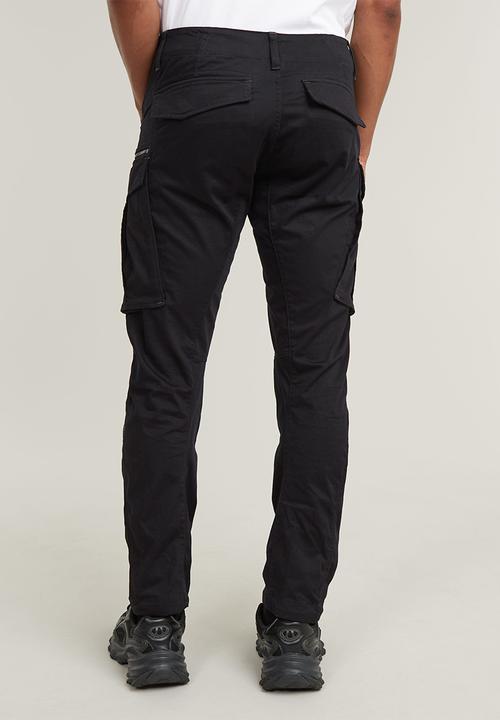 G-STAR - Rovic zip 3d regular tapered - black