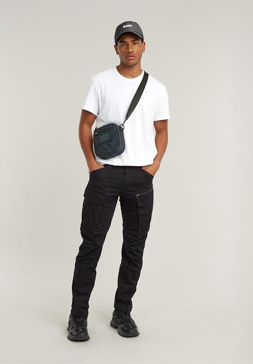 G-STAR - Rovic zip 3d regular tapered - black