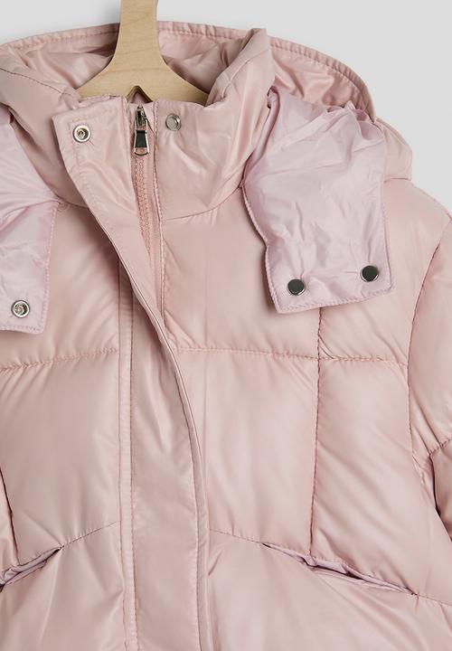 Pop Candy - Hooded puffer jacket - pink