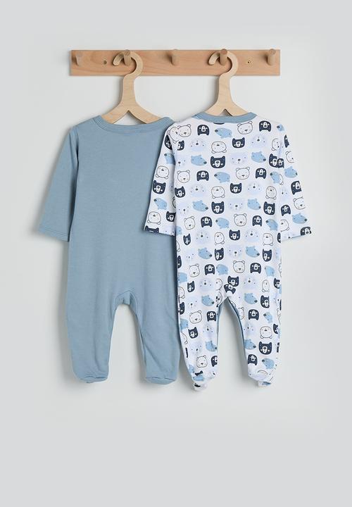 Pop Candy - 2 pack sleepsuit - blue/multi