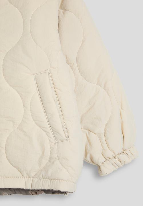 Pop Candy - Onion quilted padded jacket - stone