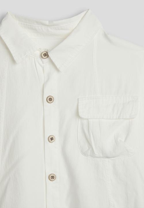 Pop Candy - Utility shirt - white