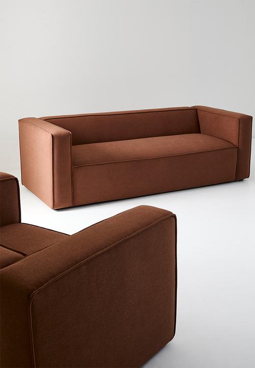 Zorora - Zola 3 Seater - Rust