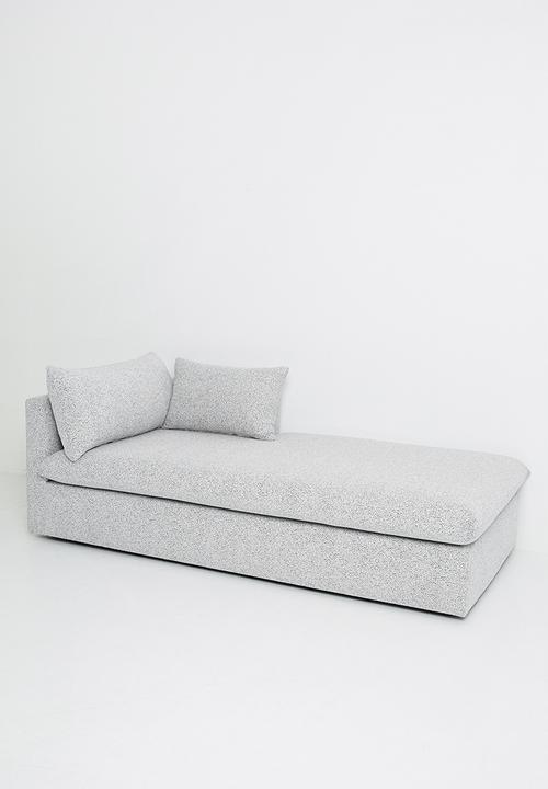 Zorora - Lira Luxe Daybed Right - Salt & Pepper