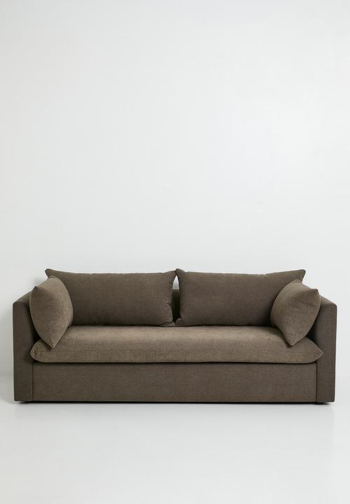 Lira luxe 3 seater - Brown