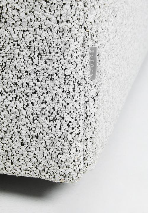 Zorora - Lira Luxe Daybed Left - Salt & Pepper