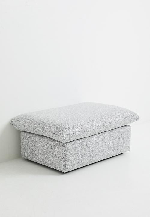 Zorora - Lira luxe ottoman - Salt & Pepper