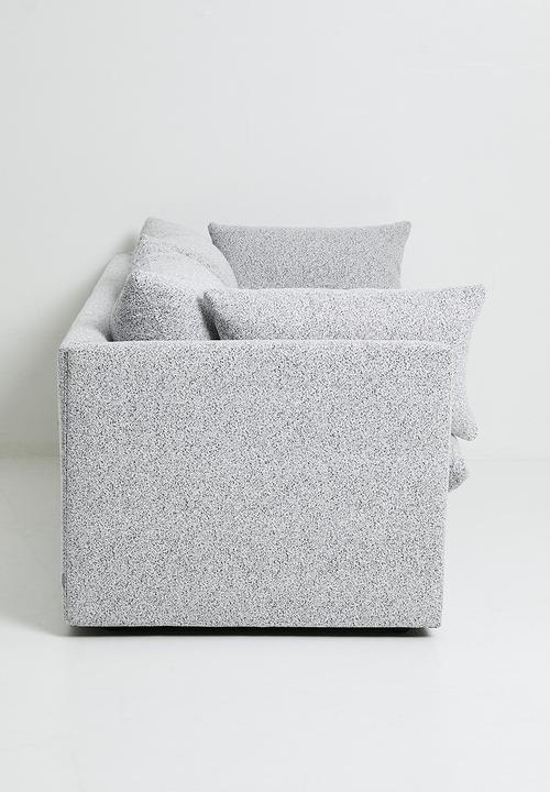 Zorora - Lira luxe 3 seater - Salt & Pepper