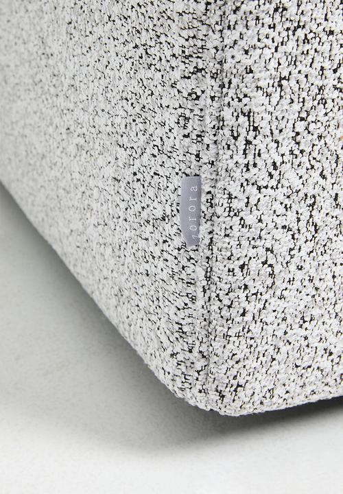Zorora - Lira luxe 3 seater - Salt & Pepper