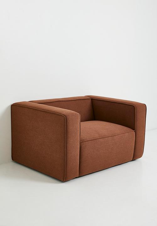 Zorora - Zola Loveseat - Rust