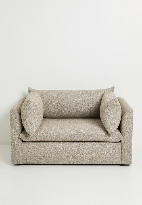 Lira luxe loveseat - Natural