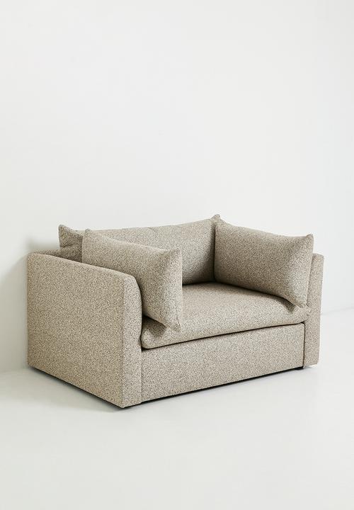 Zorora - Lira luxe loveseat - Natural