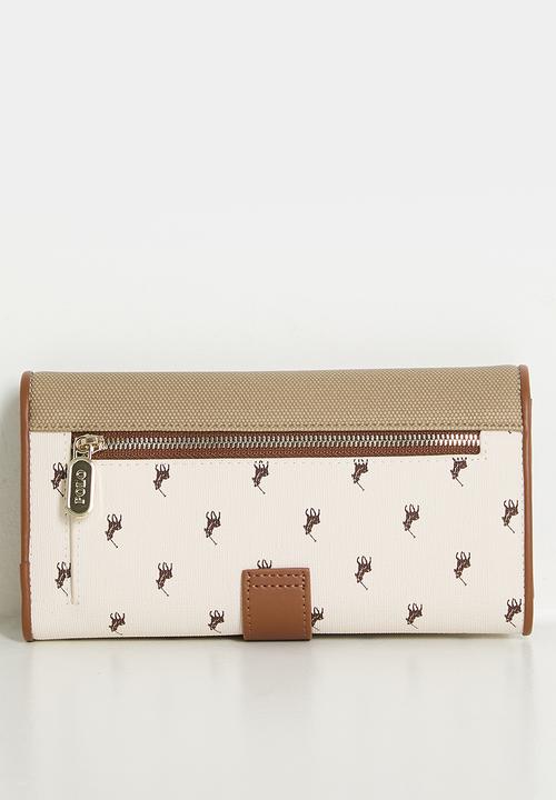 POLO - Palma trifold purse - maple