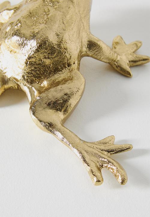 Sixth Floor - Frog Décor Object - Gold