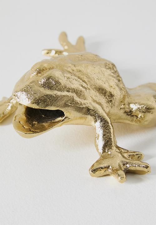 Sixth Floor - Frog Décor Object - Gold