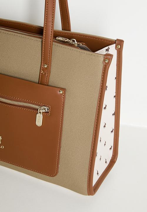 POLO - Palma book tote bag - maple