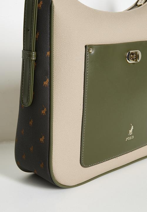 POLO - Palma shoulder bag - olive