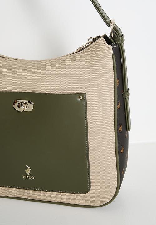 POLO - Palma shoulder bag - olive