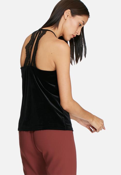 ONLY - Brandy vesta velvet cami