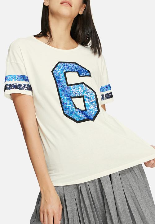 ONLY - Count sparkle tee
