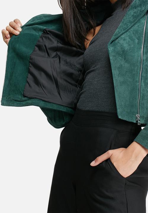 ONLY - Vega suede biker jacket