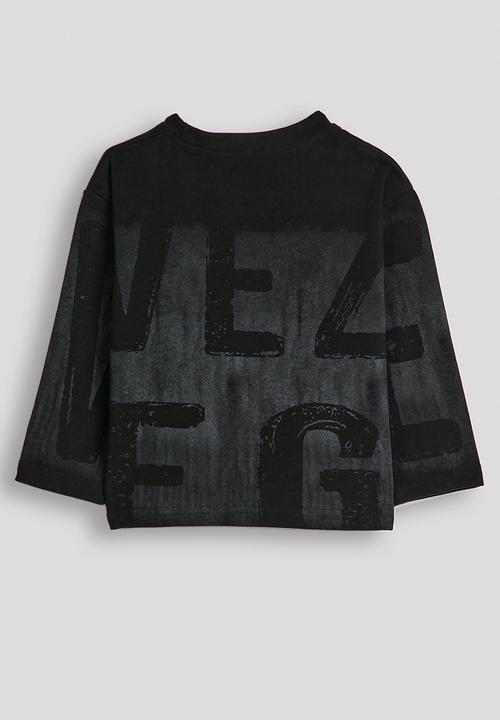 Pop Candy - Burnout logo print tee - black