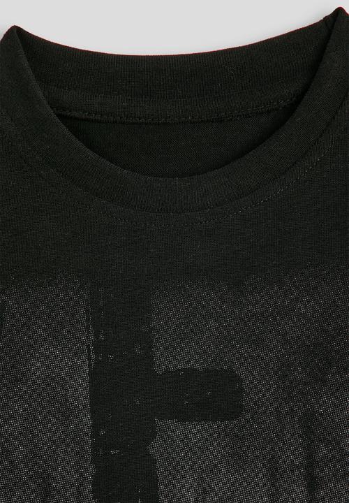 Pop Candy - Burnout logo print tee - black