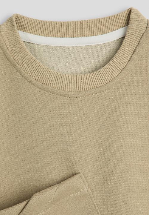Pop Candy - Sweatshirt with body pocket - sand brown