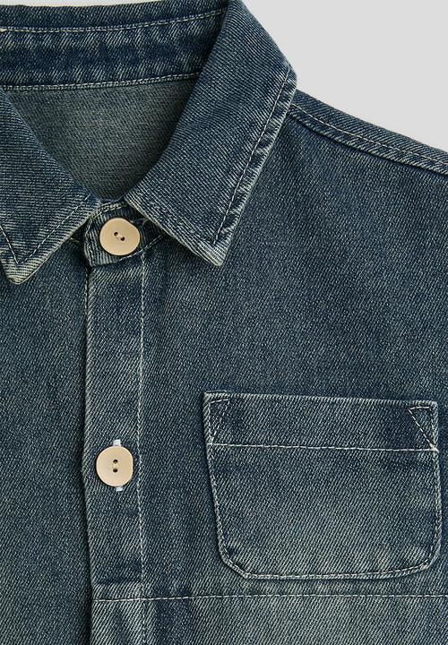 Pop Candy - Denim shirt - blue