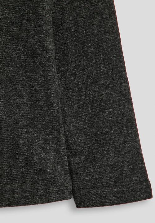 Pop Candy - Melange long sleeved tee - charcoal