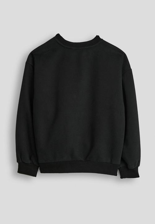 Pop Candy - Sweatshirt with body pocket - black