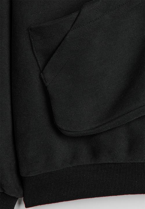 Pop Candy - Sweatshirt with body pocket - black