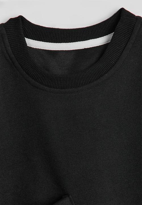 Pop Candy - Sweatshirt with body pocket - black