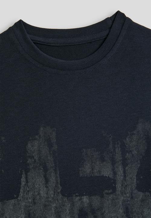 Pop Candy - Burnout logo print tee - black