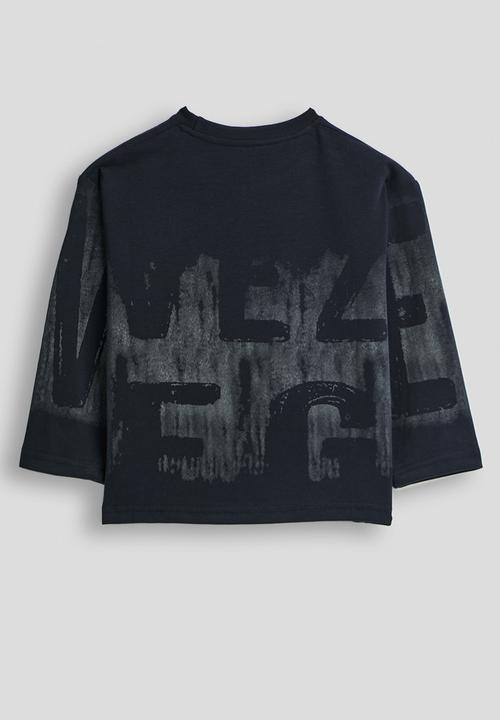 Pop Candy - Burnout logo print tee - black