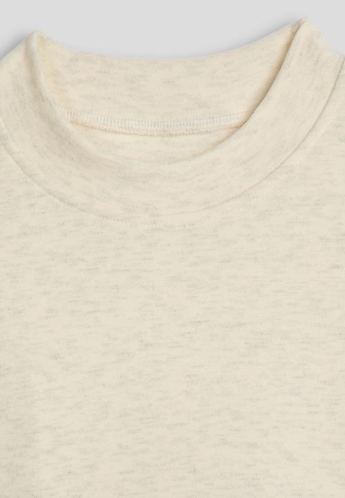 Pop Candy - Melange long sleeved tee - cream