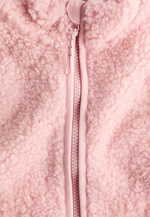 H&M - Windproof teddy gilet - light pink