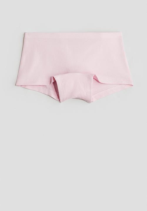 H&M - 5-Pack cotton boxers - light pink/dusty green