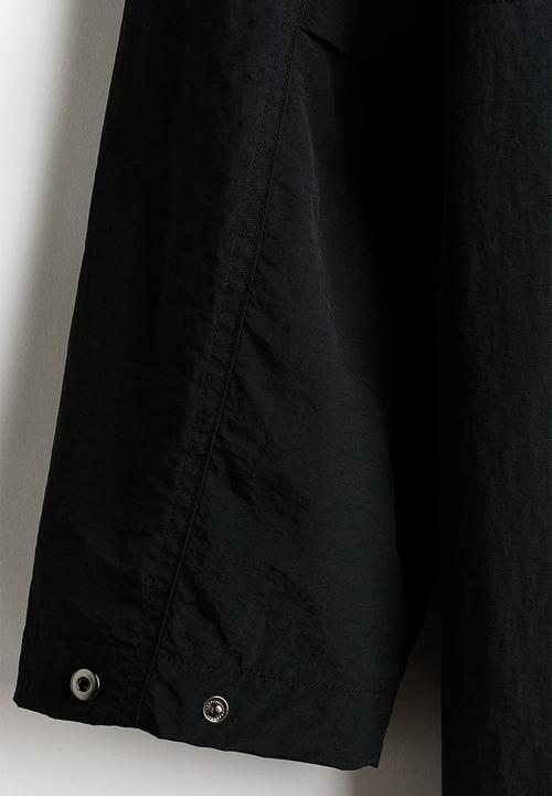 H&M - Hooded nylon parka - black