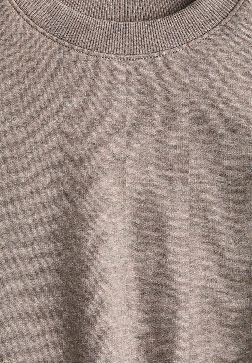 H&M - Oversized brushed-inside sweatshirt - beige marl