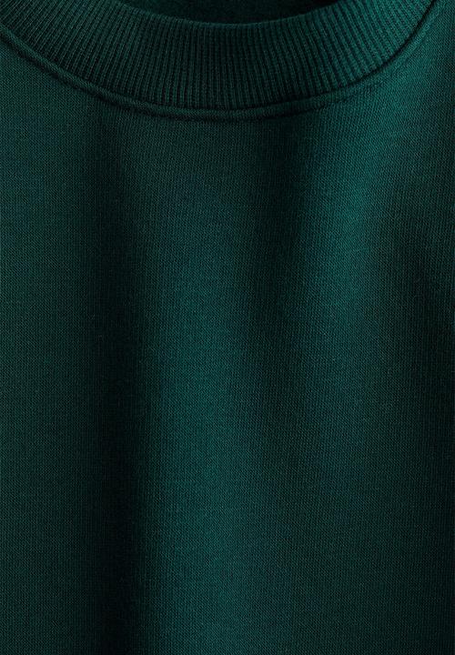 H&M - Oversized brushed-inside sweatshirt - dark green