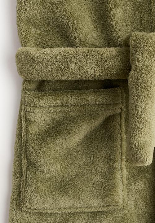 H&M - Dressing gown - green/dinosaur