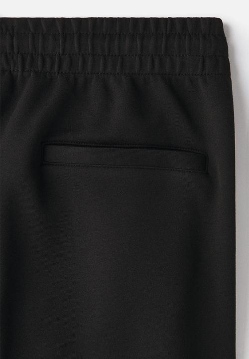 H&M - Regular fit interlock sweatpants - black