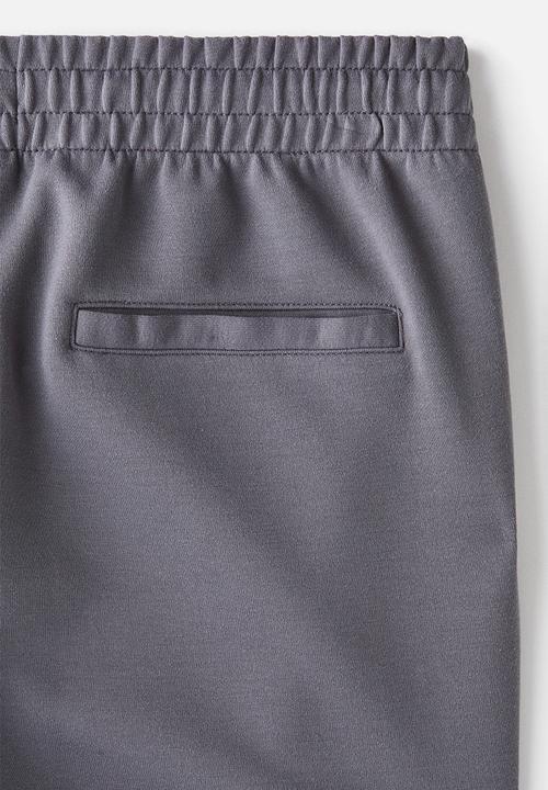 H&M - Regular fit interlock sweatpants - dark grey