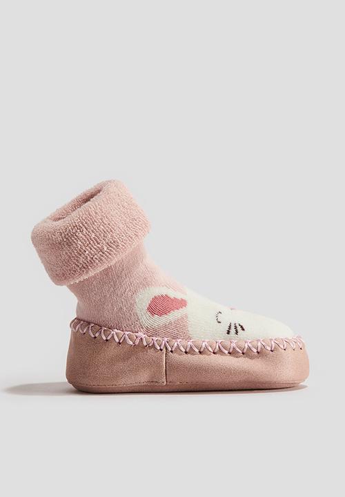 H&M - Moccasins - light pink/bunny
