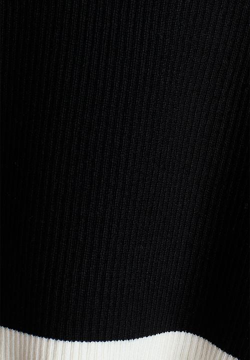 H&M - Rib-knit top - black
